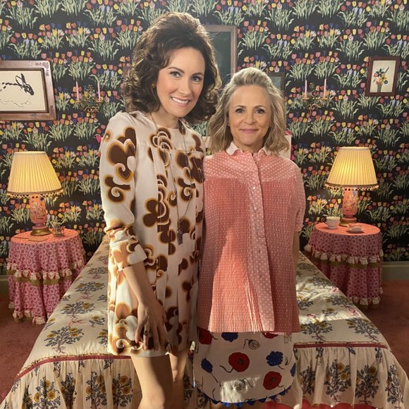 Chloe Silk Patterned Mini Dress (AS SEEN ON BABIES!) - Picture 2 of 13